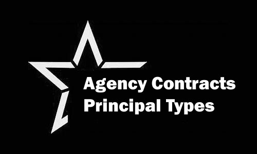 Principal Types of International Agency Contracts